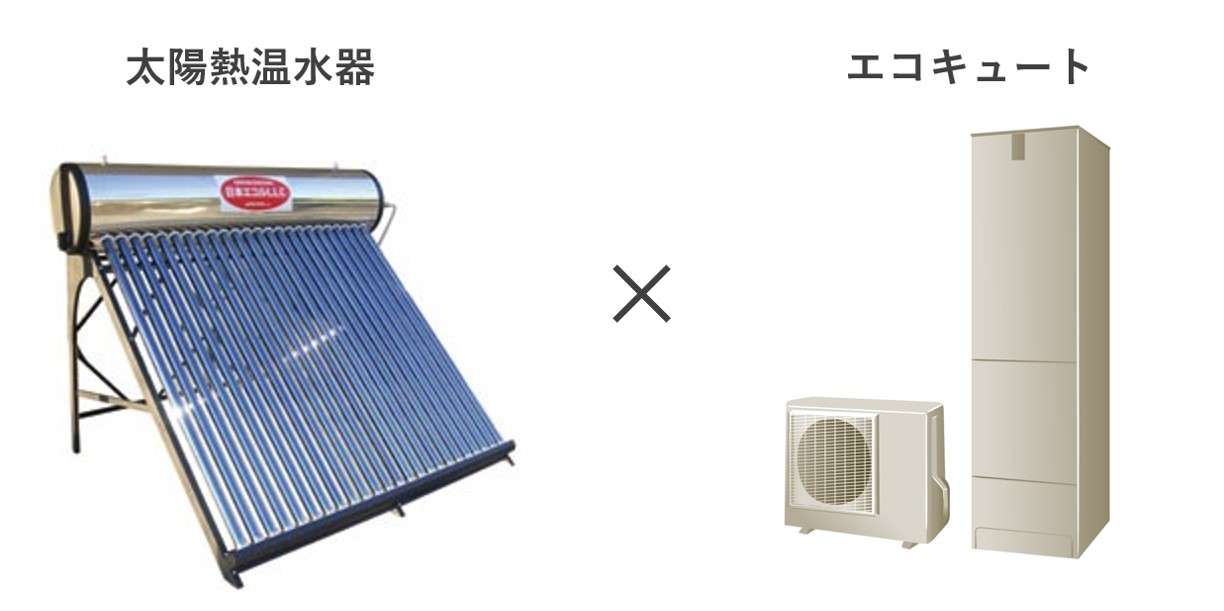 太陽熱温水器とエコキュート